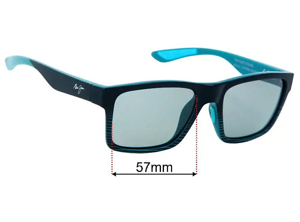 Maui Jim MJ897 The Flats 57mm Replacement Lenses